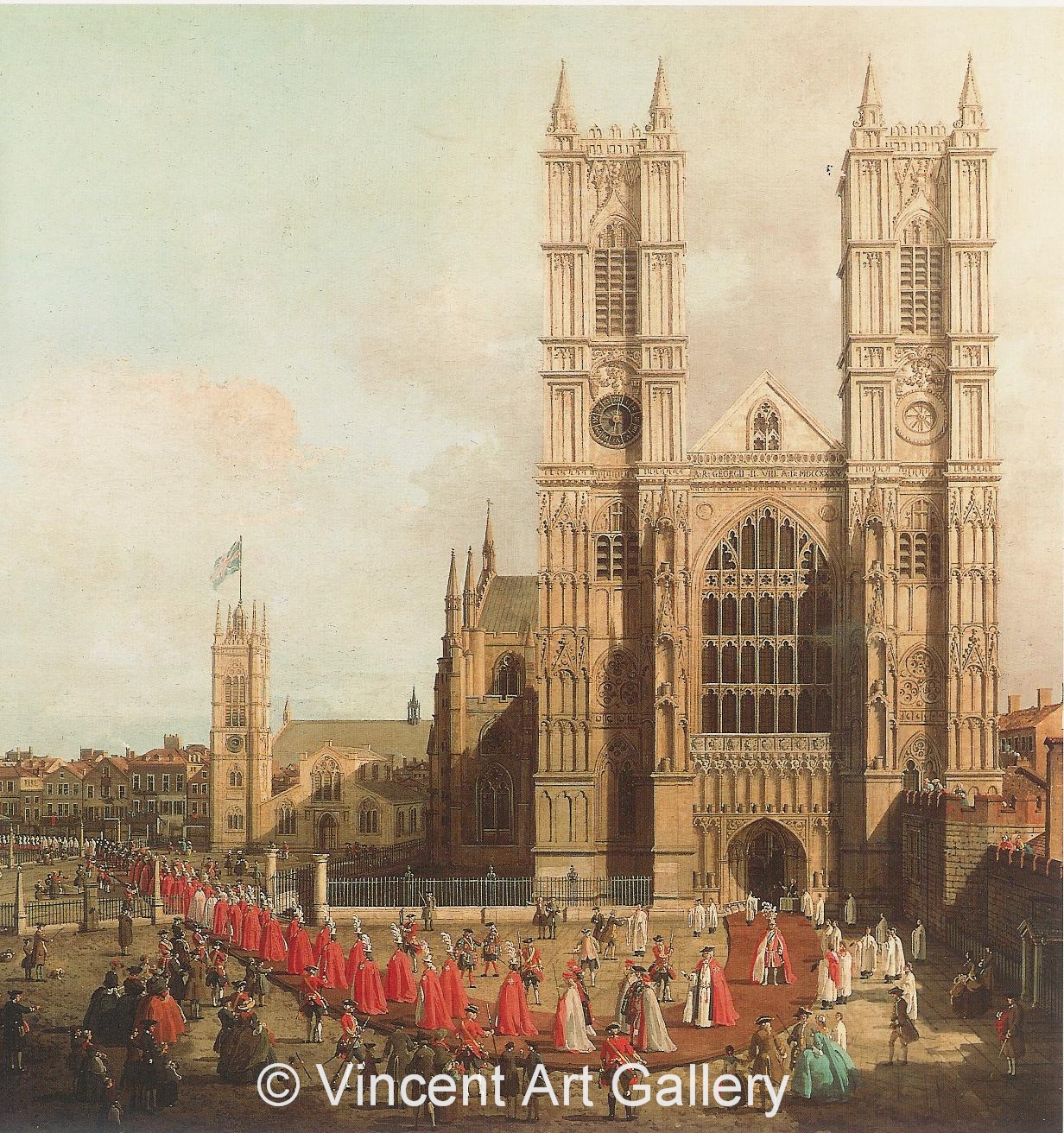 A1039, CANALETTO, Procession of Knights of the Bath